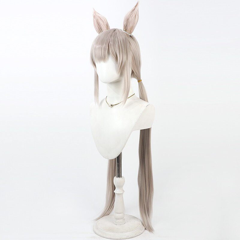 Cosplay Wigs Arknights Warmy Twin Braids Wigs