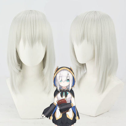 Cosplay Wigs Ars Almal Silver Bob Wigs NIJISANJI VTube