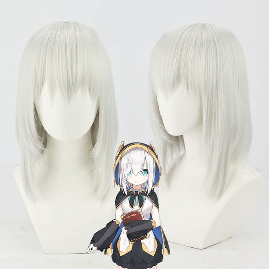 Cosplay Wigs Ars Almal Silver Bob Wigs NIJISANJI VTube