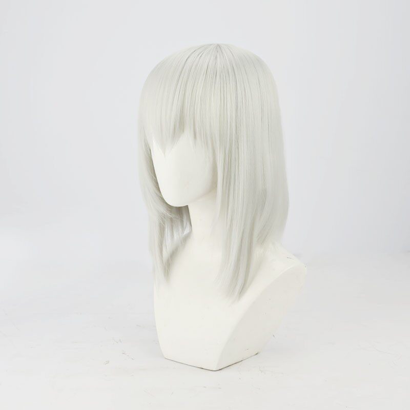 Cosplay Wigs Ars Almal Silver Bob Wigs NIJISANJI VTube