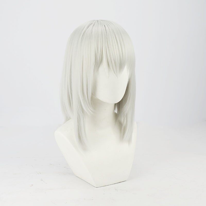 Cosplay Wigs Ars Almal Silver Bob Wigs NIJISANJI VTube