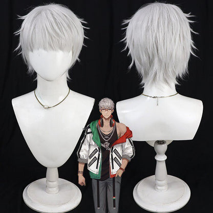 Cosplay Wigs Arurandeisu Silver Wigs Hololive Virtual Streamer