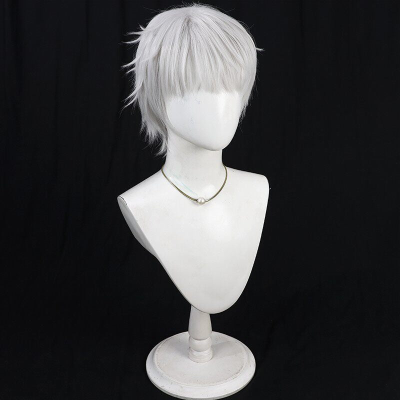 Cosplay Wigs Arurandeisu Silver Wigs Hololive Virtual Streamer