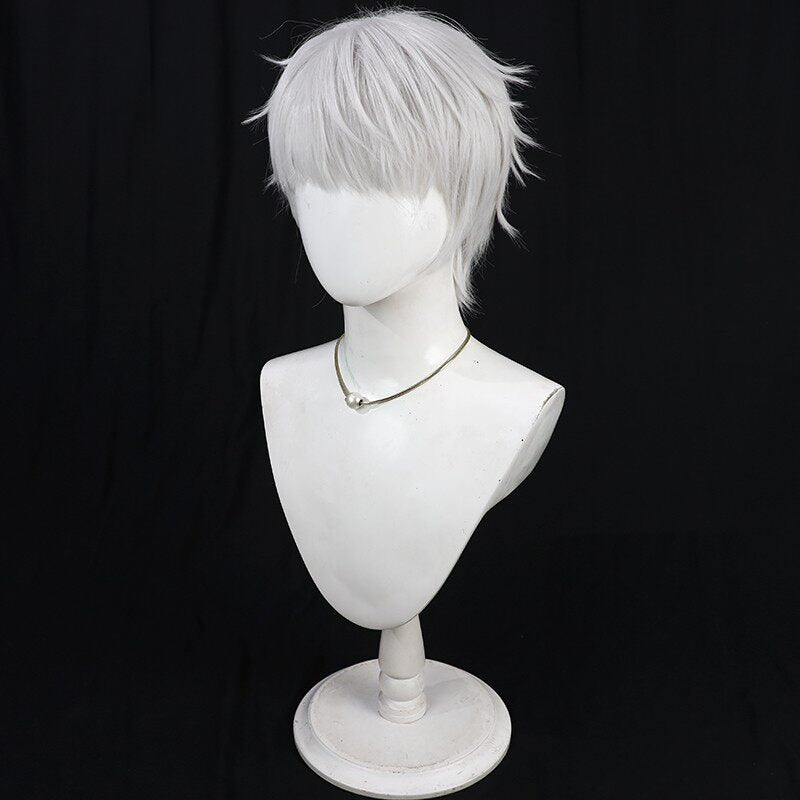 Cosplay Wigs Arurandeisu Silver Wigs Hololive Virtual Streamer