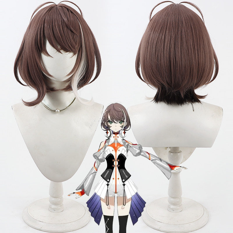 Cosplay Wigs Asu Kamitsubaki SINSEKAI STUDIO Virtual Singer