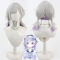 Cosplay Wigs Ayatsuno Yuni Girl Group Silver Wigs StelLive VTuber