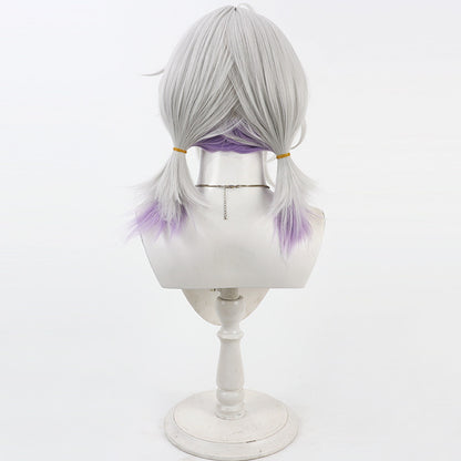 Cosplay Wigs Ayatsuno Yuni Girl Group Silver Wigs StelLive VTuber