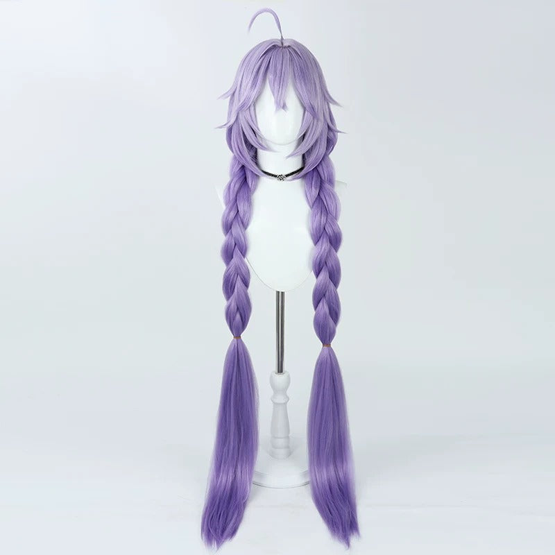 Cosplay Wigs Bailu Purple Gradient Wigs Honkai: Star Rail