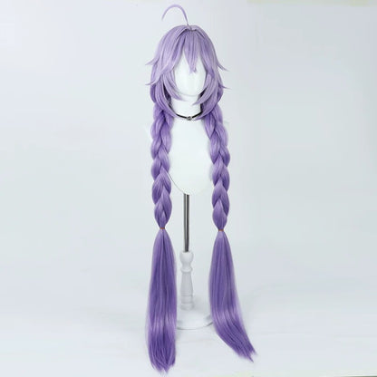 Cosplay Wigs Bailu Purple Gradient Wigs Honkai: Star Rail