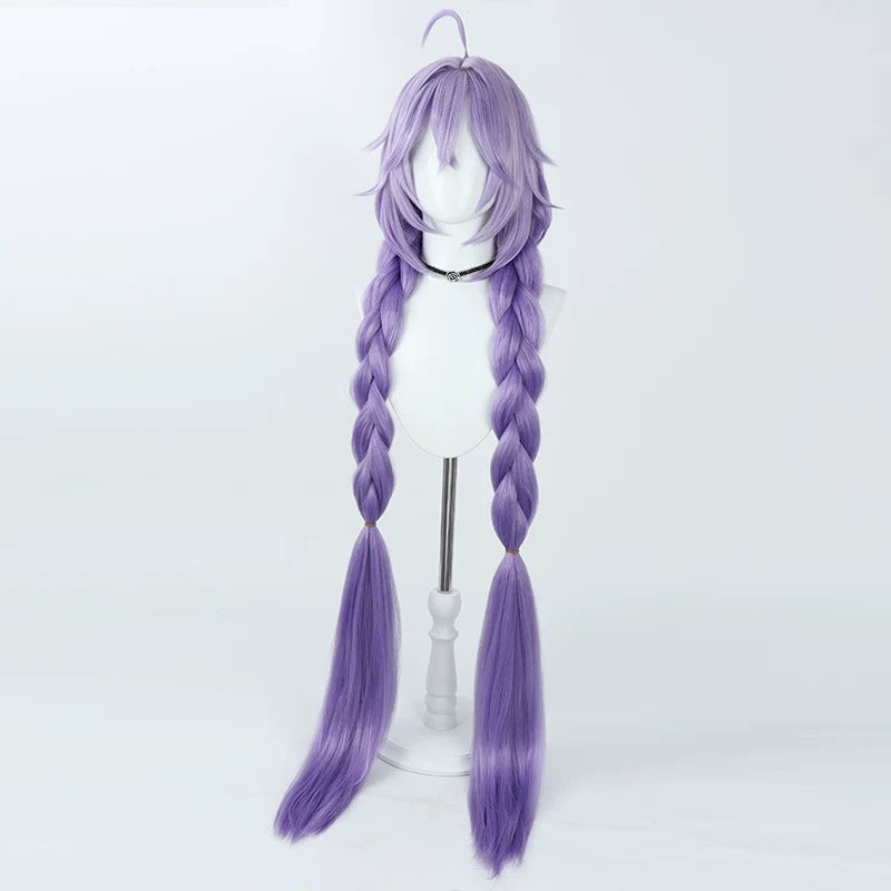 Cosplay Wigs Bailu Purple Gradient Wigs Honkai: Star Rail