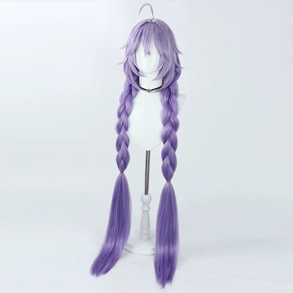 Cosplay Wigs Bailu Purple Gradient Wigs Honkai: Star Rail