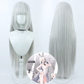 Cosplay Wigs Blanc Goddess of Victory: Nikke Silver Wigs
