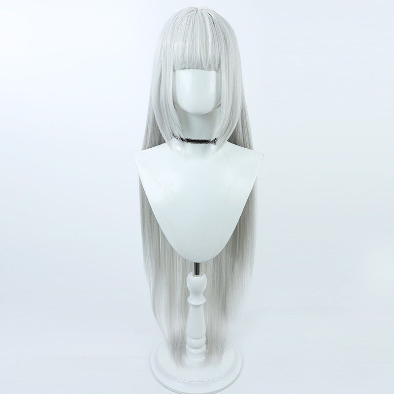Cosplay Wigs Blanc Goddess of Victory: Nikke Silver Wigs