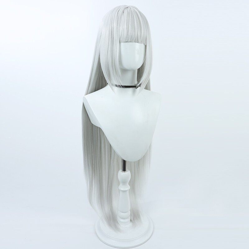 Cosplay Wigs Blanc Goddess of Victory: Nikke Silver Wigs