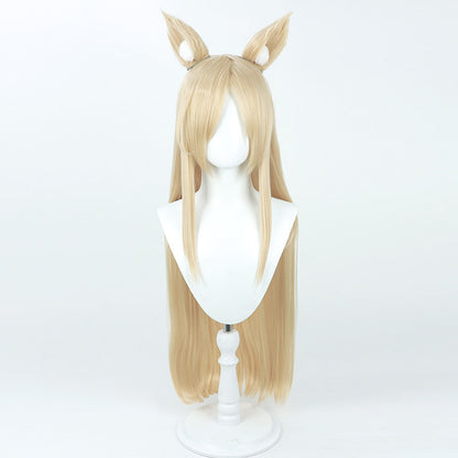 Cosplay Wigs Blue Archive Kanna Ogata Yellow Wigs