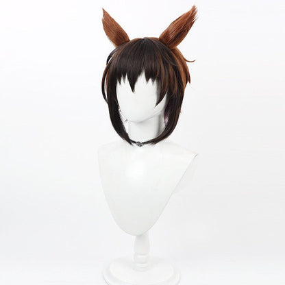 Cosplay Wigs Byerley Turk Two Tone Short Ears Tail Pretty Derby