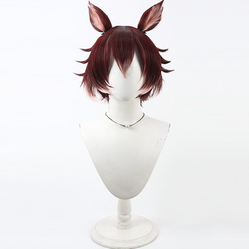 Cosplay Wigs Cat Beastman Gidel Gradient Wigs Disney Twisted-Wonderland