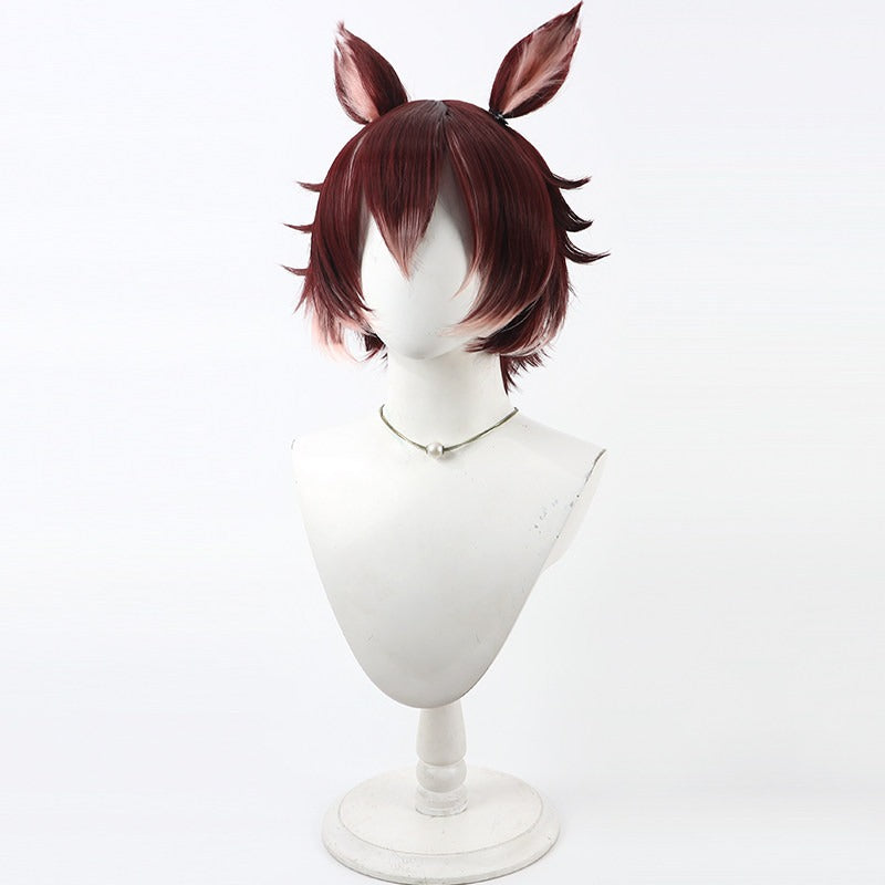 Cosplay Wigs Cat Beastman Gidel Gradient Wigs Disney Twisted-Wonderland