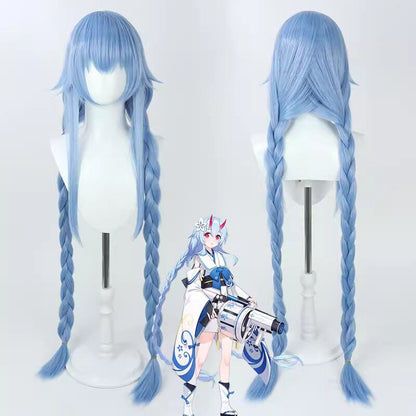 Cosplay Wigs Chise Waraku Blue Archive Blue Wigs