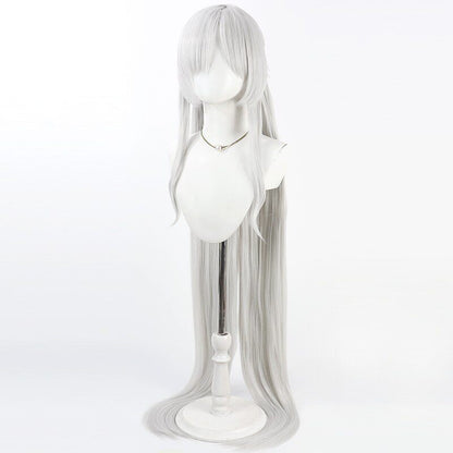 Cosplay Wigs Cinderella Silver Extra Long Wigs Goddess of Victory: Nikke
