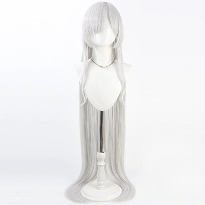 Cosplay Wigs Cinderella Silver Extra Long Wigs Goddess of Victory: Nikke