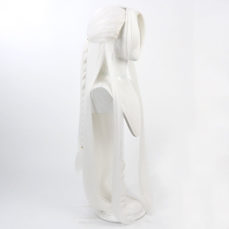 Cosplay Wigs Code: Kite  Games Linghu Mao White Wigs