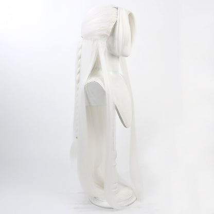 Cosplay Wigs Code: Kite  Games Linghu Mao White Wigs