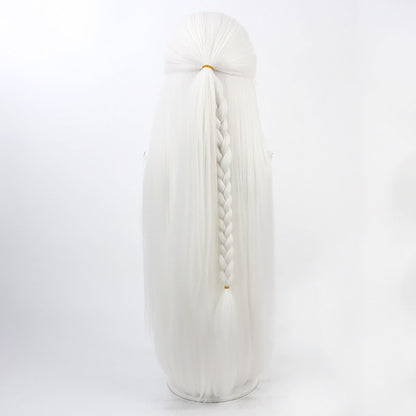 Cosplay Wigs Code: Kite  Games Linghu Mao White Wigs