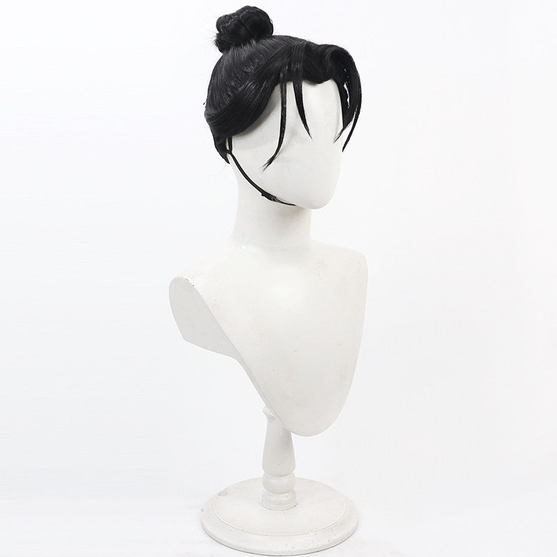 Cosplay Wigs Code: Kite Games Wei Qing Black Wigs