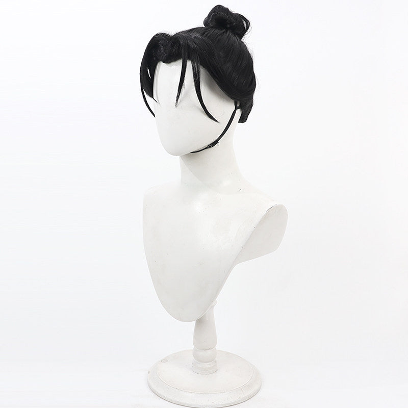Cosplay Wigs Code: Kite Games Wei Qing Black Wigs