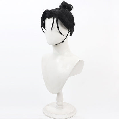 Cosplay Wigs Code: Kite Games Wei Qing Black Wigs
