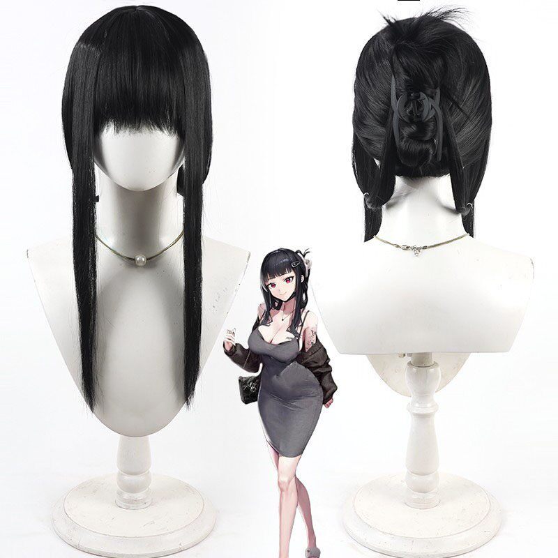 Cosplay Wigs D: Killer Wife Black Wigs Goddess of Victory: Nikke