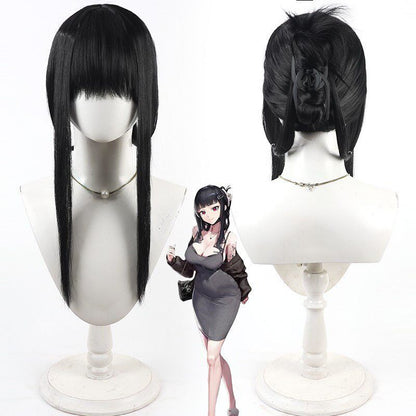 Cosplay Wigs D: Killer Wife Black Wigs Goddess of Victory: Nikke