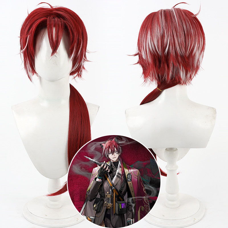 Cosplay Wigs Demetri Cetaldo Bellone Arknights Highlight Long Ponytail