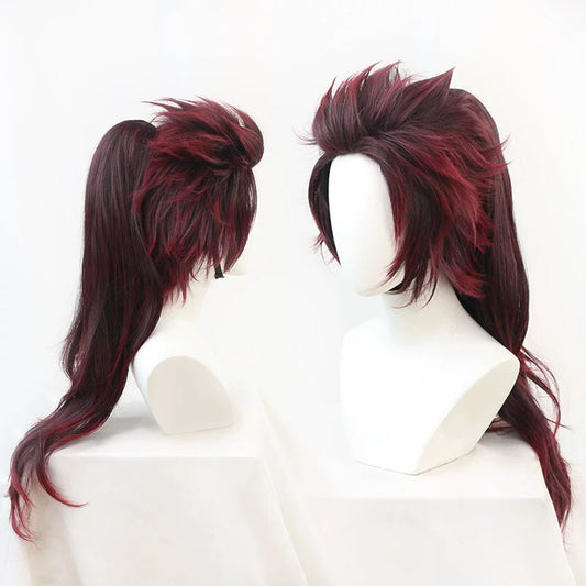 Cosplay Wigs Demon Slayer: Kimetsu no Yaiba Adult Tanjiro Kamado