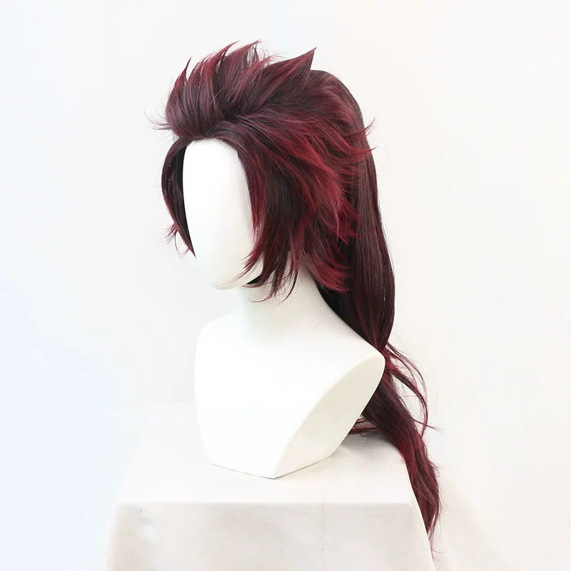 Cosplay Wigs Demon Slayer: Kimetsu no Yaiba Adult Tanjiro Kamado