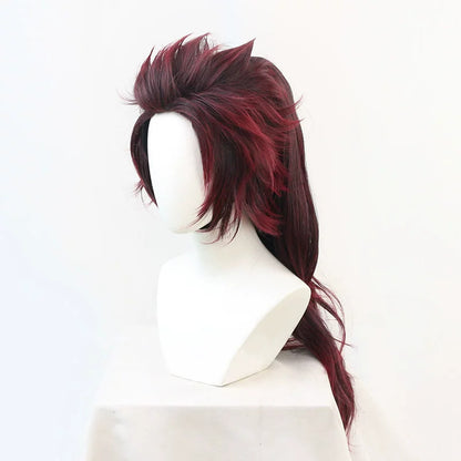 Cosplay Wigs Demon Slayer: Kimetsu no Yaiba Adult Tanjiro Kamado