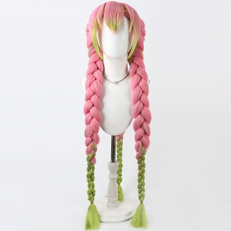 Cosplay Wigs Demon Slayer: Kimetsu no Yaiba Mitsuri Kanroji