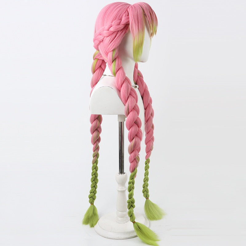 Cosplay Wigs Demon Slayer: Kimetsu no Yaiba Mitsuri Kanroji