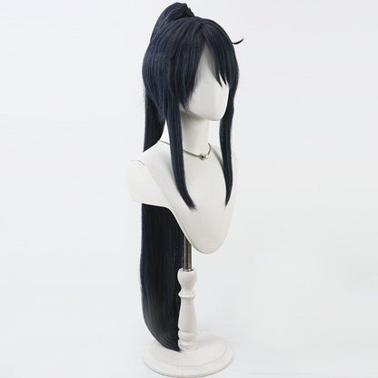 Cosplay Wigs Deuce Spade Split Scalp Ponytail Wigs Disney Twisted-Wonderland