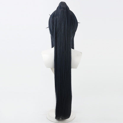 Cosplay Wigs Deuce Spade Split Scalp Ponytail Wigs Disney Twisted-Wonderland