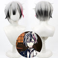 Cosplay Wigs Devil Butler with Black Cat Berrien Cliane Black White Wigs