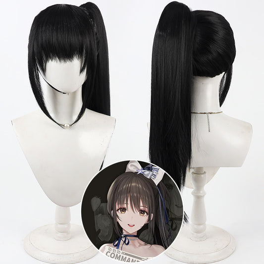 Cosplay Wigs Diesel: Midnight Strawberry Black Wigs Goddess of Victory: Nikke