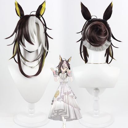 Cosplay Wigs Dream Journey Pretty Derby White Dress Outfit