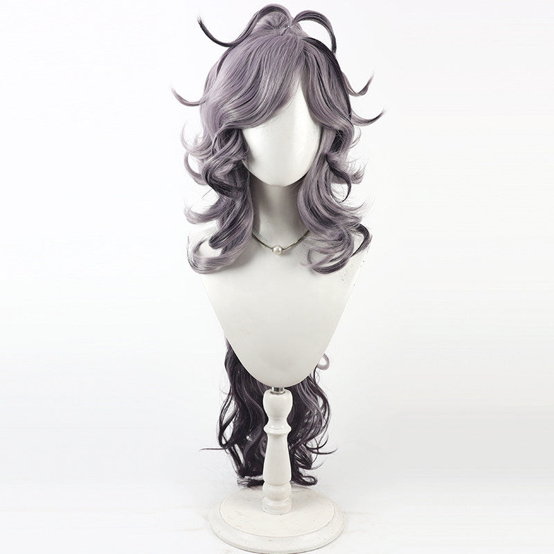 Cosplay Wigs Edmond Dantes FGO Split Curly Ponytail