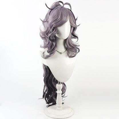 Cosplay Wigs Edmond Dantes FGO Split Curly Ponytail