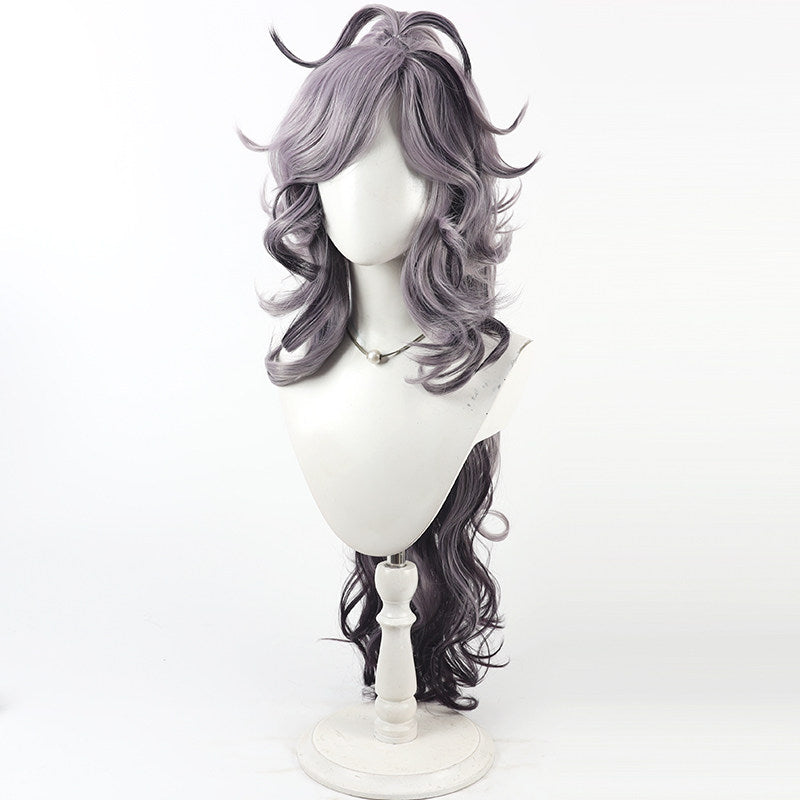 Cosplay Wigs Edmond Dantes FGO Split Curly Ponytail