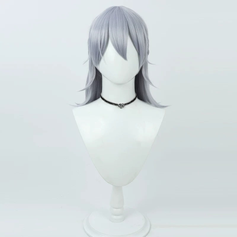 Cosplay Wigs Fulgur Ovid NIJISANJI EN NOCTYX Group VTuber Light Blue Wigs