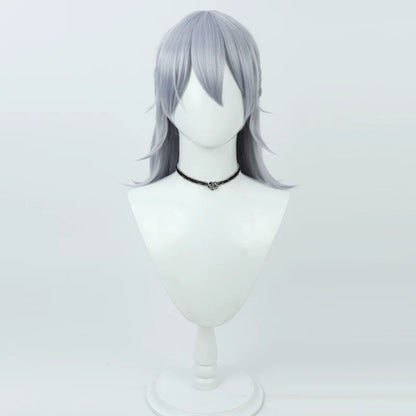 Cosplay Wigs Fulgur Ovid NIJISANJI EN NOCTYX Group VTuber Light Blue Wigs