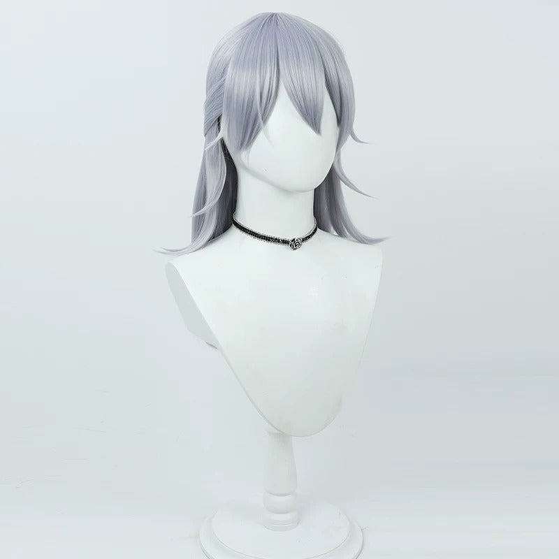 Cosplay Wigs Fulgur Ovid NIJISANJI EN NOCTYX Group VTuber Light Blue Wigs